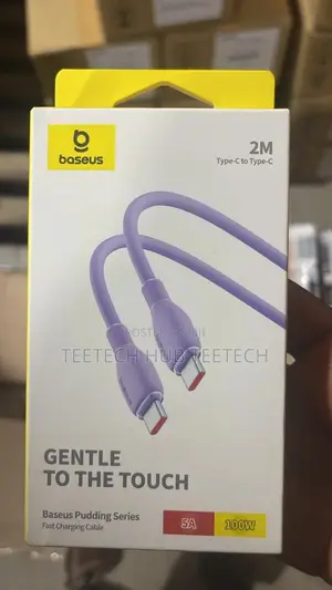 Baseus Puddling Series USB-C to USB-C Fast Charging Cable (2m, 100W)