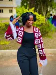 Jane Handcrafted Crochet Granny Square Jacket - 2