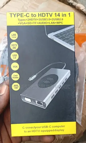 14-in-1 USB-C Hub with Dual 4K HDMI