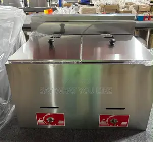 Brand New Double Tank Stainless Steel Deep Fryer