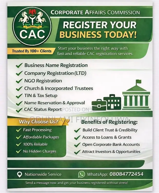 CAC Business Registration & Accounting Services - 1