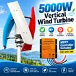 5000W 48V Vertical Axis Wind Turbine - 2