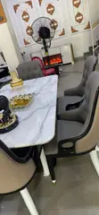 Higher Executive Office Dining Set - Marble Luxury - 3