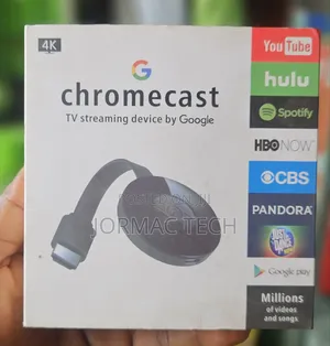 Google Chromecast 3rd Gen 4K Ultra HD Media Player