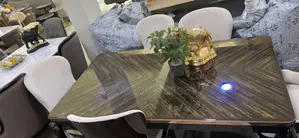 Crystal Marble Foreign Design Dining Set