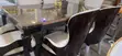 Crystal Marble Foreign Design Dining Set - 4