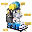 Kitchen Rack Dishware Storage Sink Drain Rack - 2