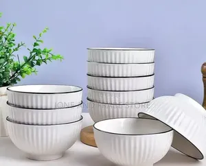 Set na Kofunan miya na Seramik 10pcs - 4.5-Inch
