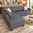 Classic L Shape Sofa - Brand New - 2