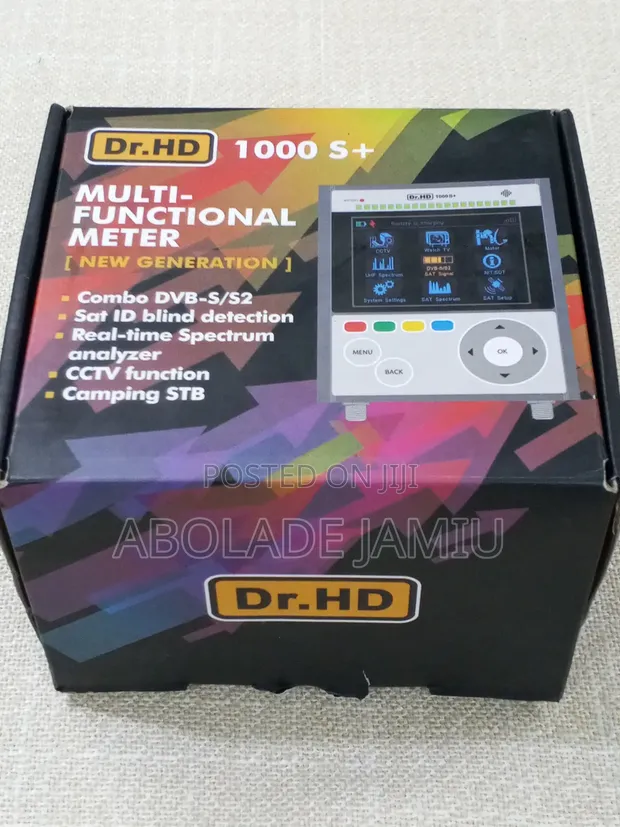 Dr. HD 1000 S+ Multifunctional Meter Combo DVB-S/S2 Spectrum Analyzer - 1