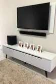 Standard Wall TV Console with LED Light - 1