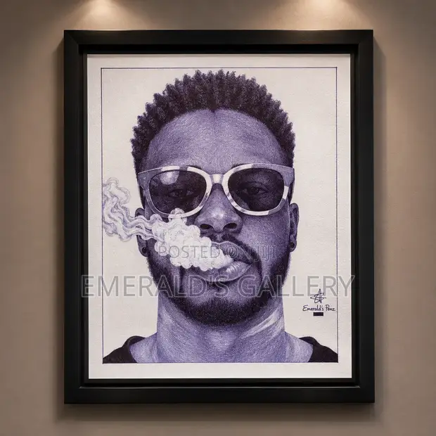 Smoke and Mirrors - Hyper Realistic Pen Artwork - 1