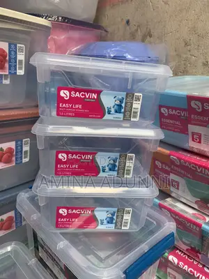 Sacvin 1.5L Multipurpose Plastic Storage Container