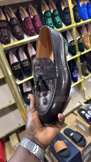 Luxury Leather Flats Shoes for Men