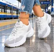 Fashion Nova Launuka Daban-daban Sneakers - Mata Girma 42 - 2