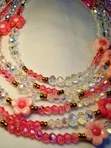 Waistbeads - Pink Beaded Jewelry - 3
