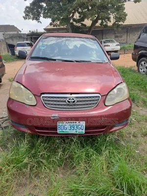 Toyota Corolla 2004 Red