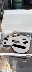 Allparts Portable Electric Guitar - White - 1