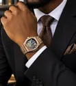 Patek Philippe Luxury Skeleton Automatic Wristwatch - 1
