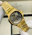 Patek Philippe Luxury Skeleton Automatic Wristwatch - 5