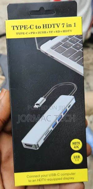 7-in-1 USB-C zu HDTV Adapter