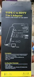 7-in-1 USB-C zu HDTV Adapter - 2