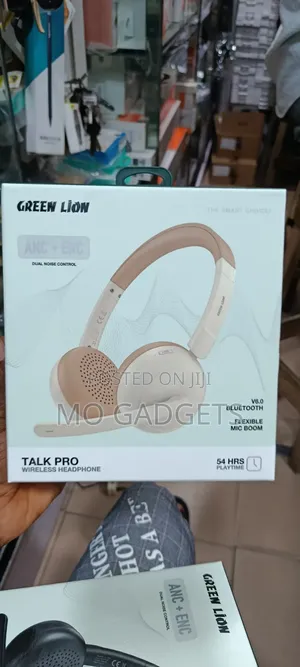 Green Lion Talk Pro Wireless Headphones (ANC + ENC) - 54 Hours