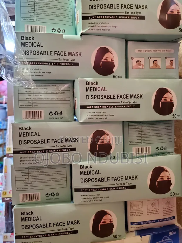 Black Nose Mask - 1