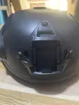 Tactical Helmet with Torch Light - Brand New - 2