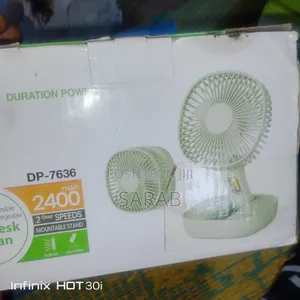 Fan Mai Ƙarfin Baturi Mai Rarrafe (Launuka Shuɗi)