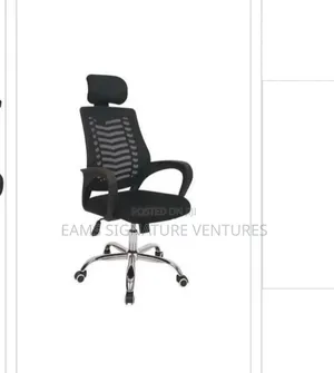Office Swivel Chair with Headrest