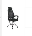 Ofishin Swivel Chair tare da Headrest - 1