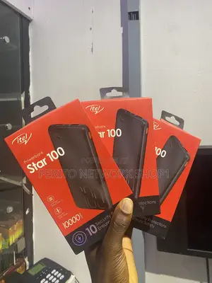 Original Itel Power Bank 10000mAh - Black