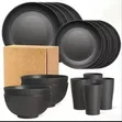 Pink Elegance 16-Piece Dinnerware Set - 3