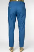 Torques Blue Crested Chinos Trousers - 2