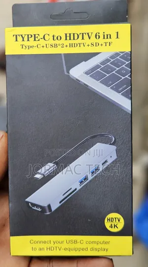 6-in-1 USB-C zu HDTV Multiport Adapter