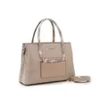 Chris Bella Genuine Leather Handbag - Khaki - 1