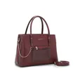 Chris Bella Genuine Leather Handbag - Khaki - 2