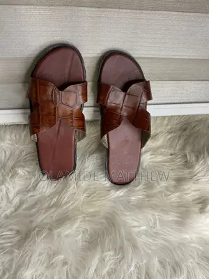 Louis Vuitton Pam Slippers - Brown Leather