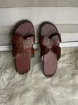 Takalmi Louis Vuitton Pam - Brown Leather - 2