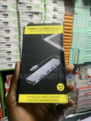 6-in-1 USB-C zu HDTV Multiport Adapter Hub (4K)