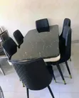 6 Seater Marble Dining Set - 2