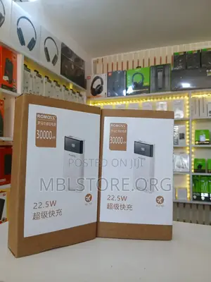 Romoss 30000mAh Power Bank - White