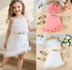 UrielKidsFashion Children's Wear Set - White