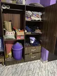 HDF Wardrobe with 2 Drawers - Used - 3