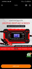New Car/Bike Battery Charger - 4