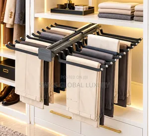 Top Mounted Double-Sided Trouser Rack