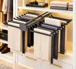 Top Mounted Double-Sided Trouser Rack - 1