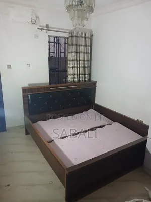 Quality Used King Size Bed Frame with Drawer Bedside Table