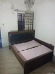 Quality Used King Size Bed Frame with Drawer Bedside Table - 1